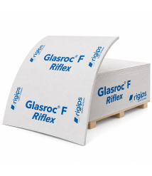 Placa flexibila Rigips Glasroc F Riflex, tip GM-FH1, 6 x 1200 x 2400 mm